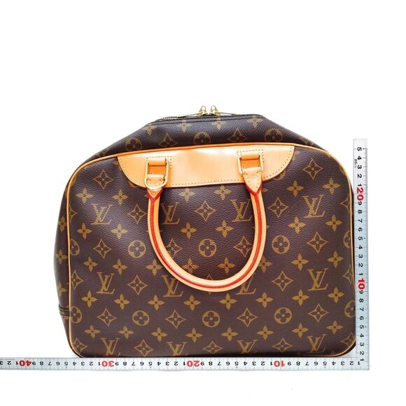 Louis Vuitton LV Hand Bag Deauville Brown Monogram 702-030525 - Picture 2 of 9